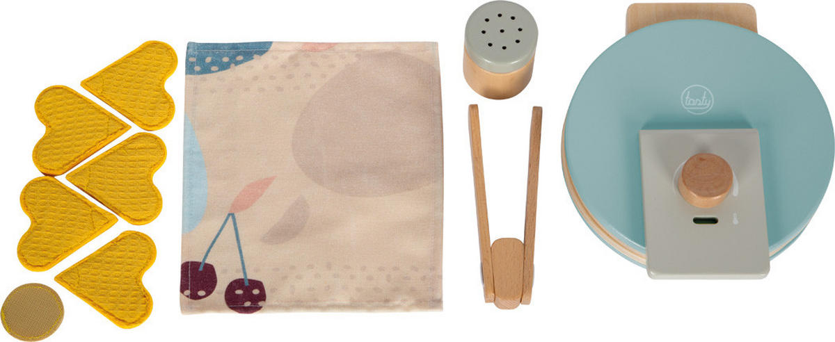 KINDERKÜCHENZUBEHÖR  - Multicolor, Basics, Holz/Textil (16/5.5/18cm) - small foot