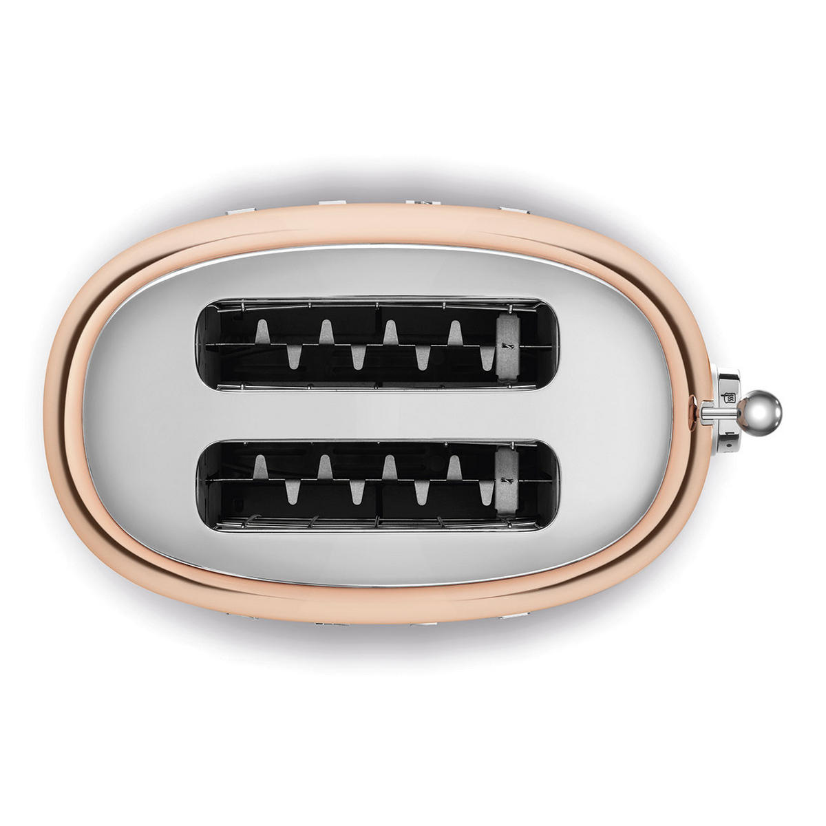 TOASTER  - Roségold, Design, Metall (31/19,8/19,5cm) - SMEG