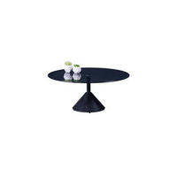 COUCHTISCH Sicherheitsglas 80/80/40 cm rund Grau, Schwarz  - Schwarz/Grau, Trend, Glas/Metall (80/80/40cm) - Boxxx