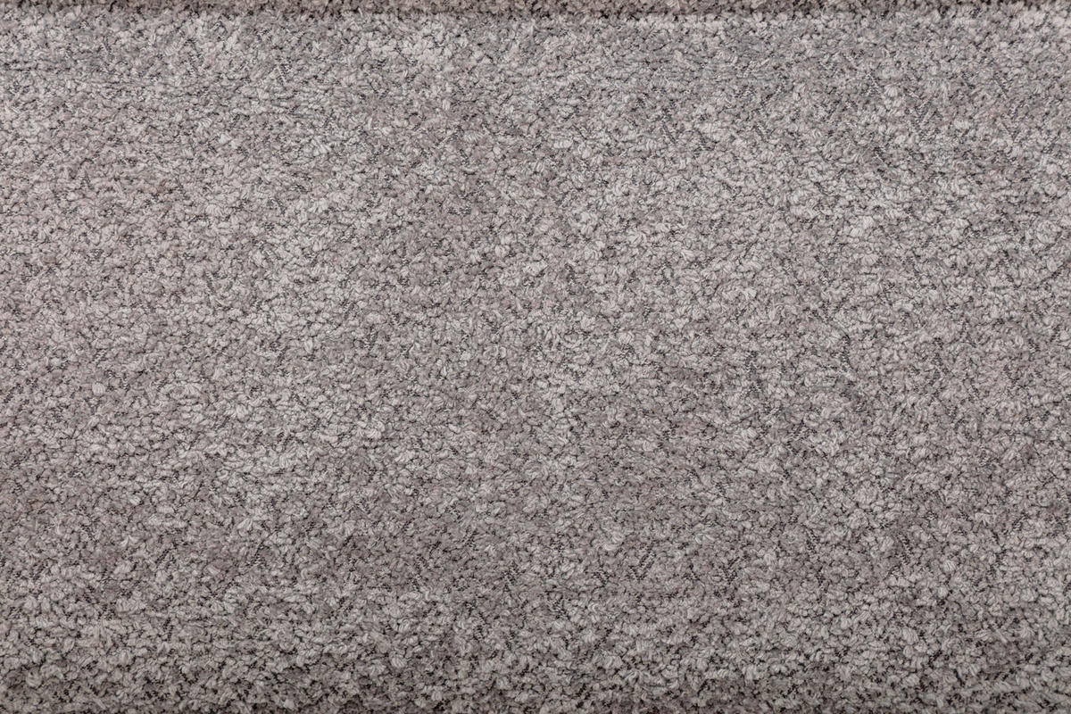 RELAXSESSEL Bouclé    - Hellgrau/Schwarz, Design, Textil/Metall (81/101/89cm) - Carryhome
