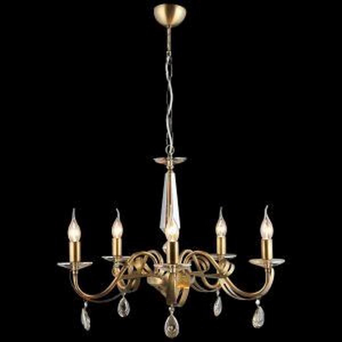 CSILLÁR - bronzszínű, Basics, fém (62/95cm)