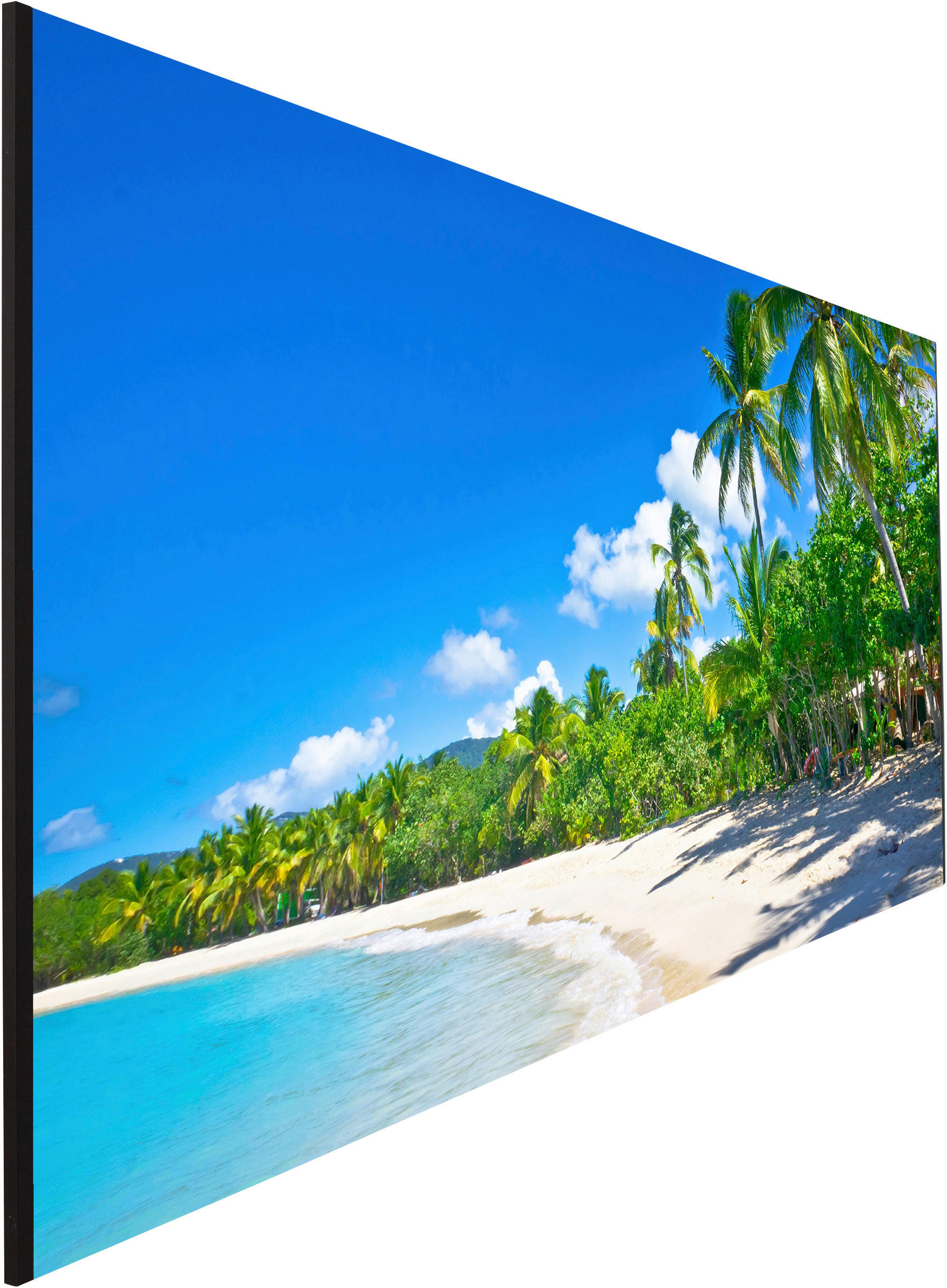 BADRÜCKWAND  - Basics, Kunststoff/Metall (120/37,5/0,4cm) - Fani