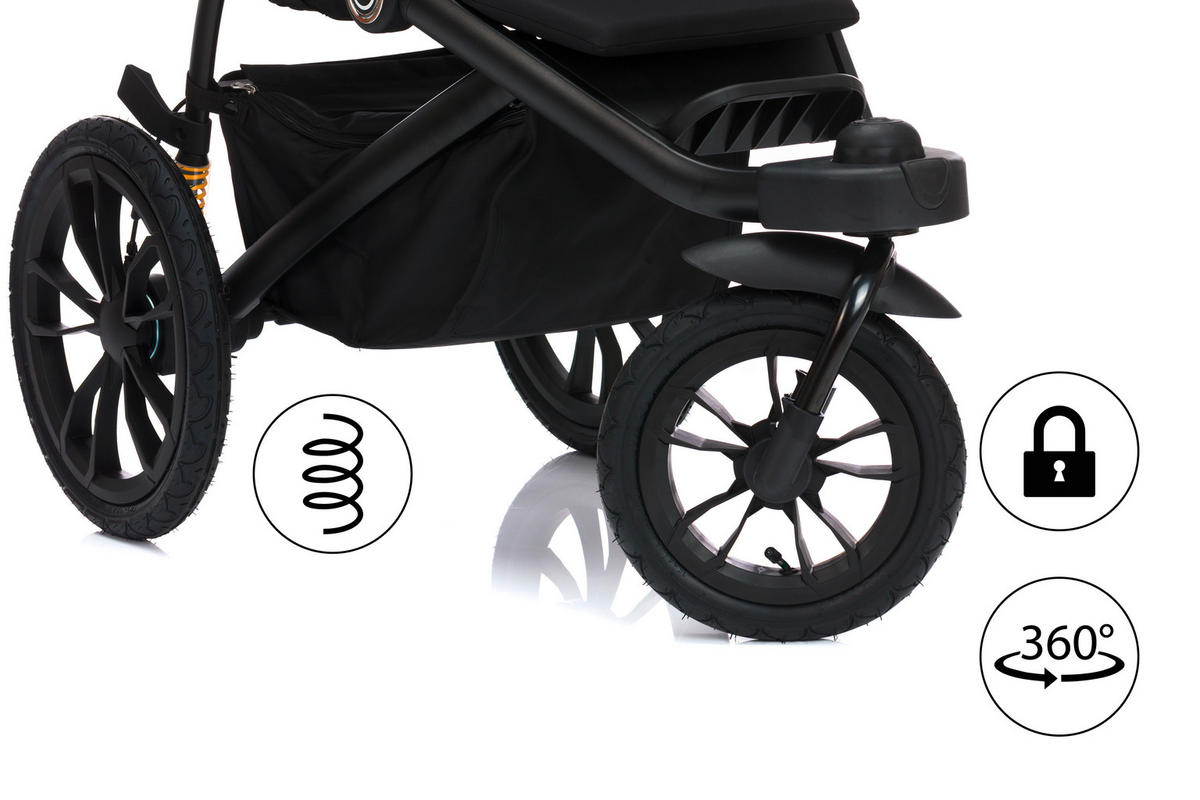 JOGGER - svart, Basics, metall/textil - Jimmylee