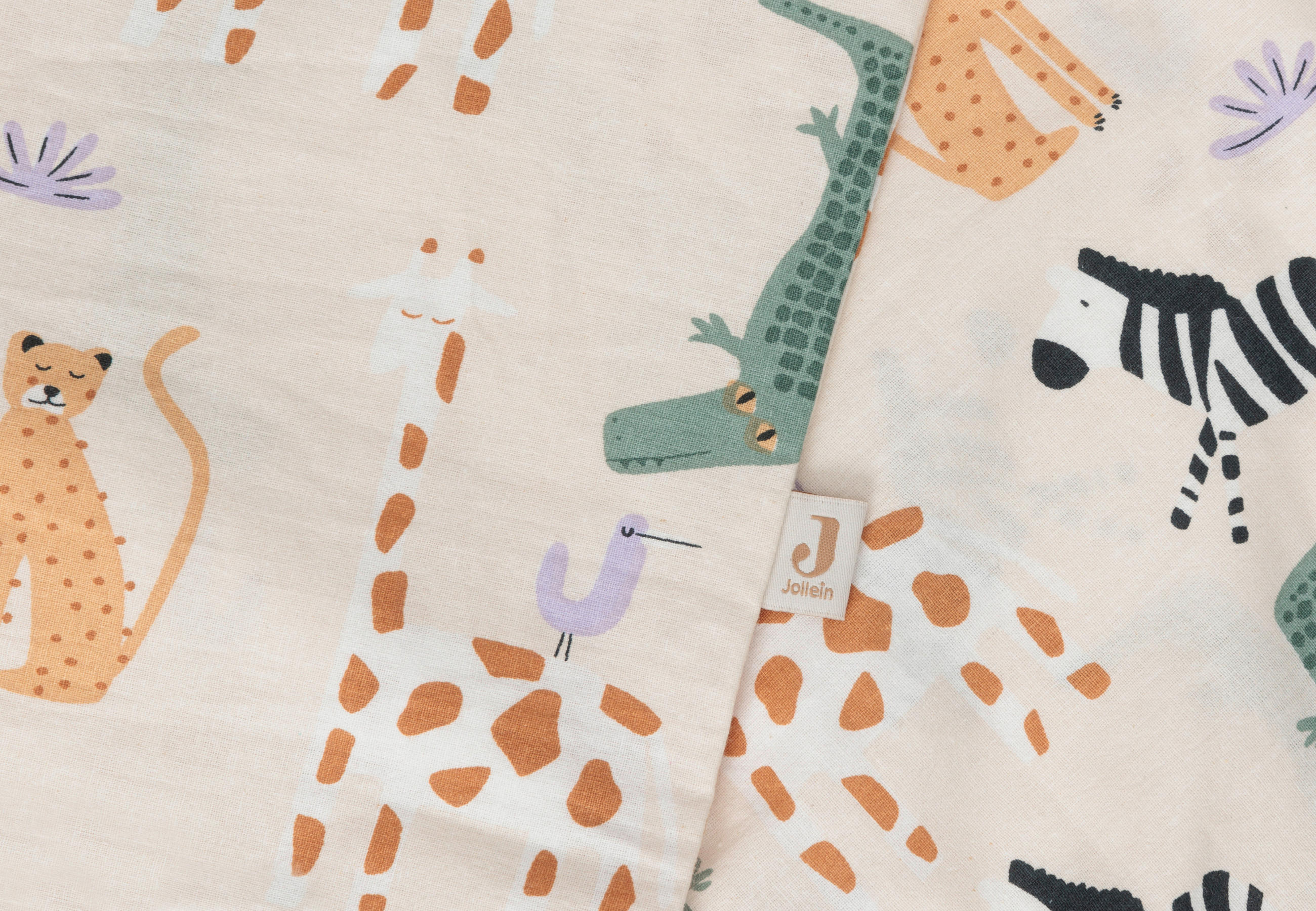 POSTELJINA ZA BEBE  140/100 cm    Jungle Jambo  - Basics, tekstil (140/100cm) - JOLLEIN