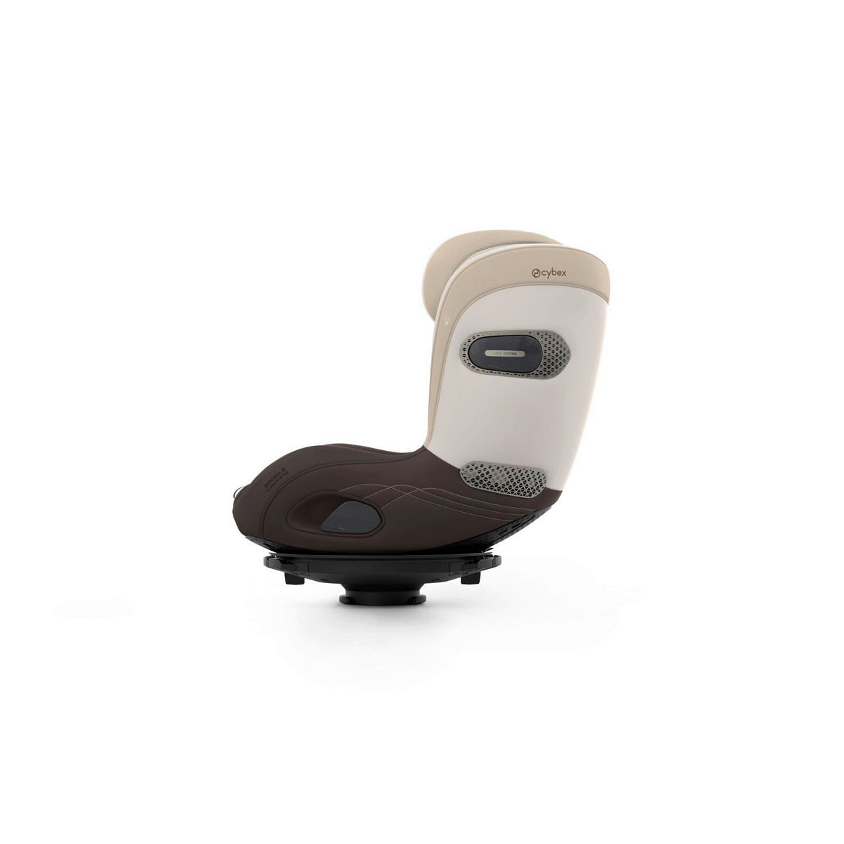 REBOARDER-KINDERSITZ Sirona S Style Amber Brown  - Hellbraun, Basics, Kunststoff/Textil (53/45,5/49,5cm) - cybex PLATINUM
