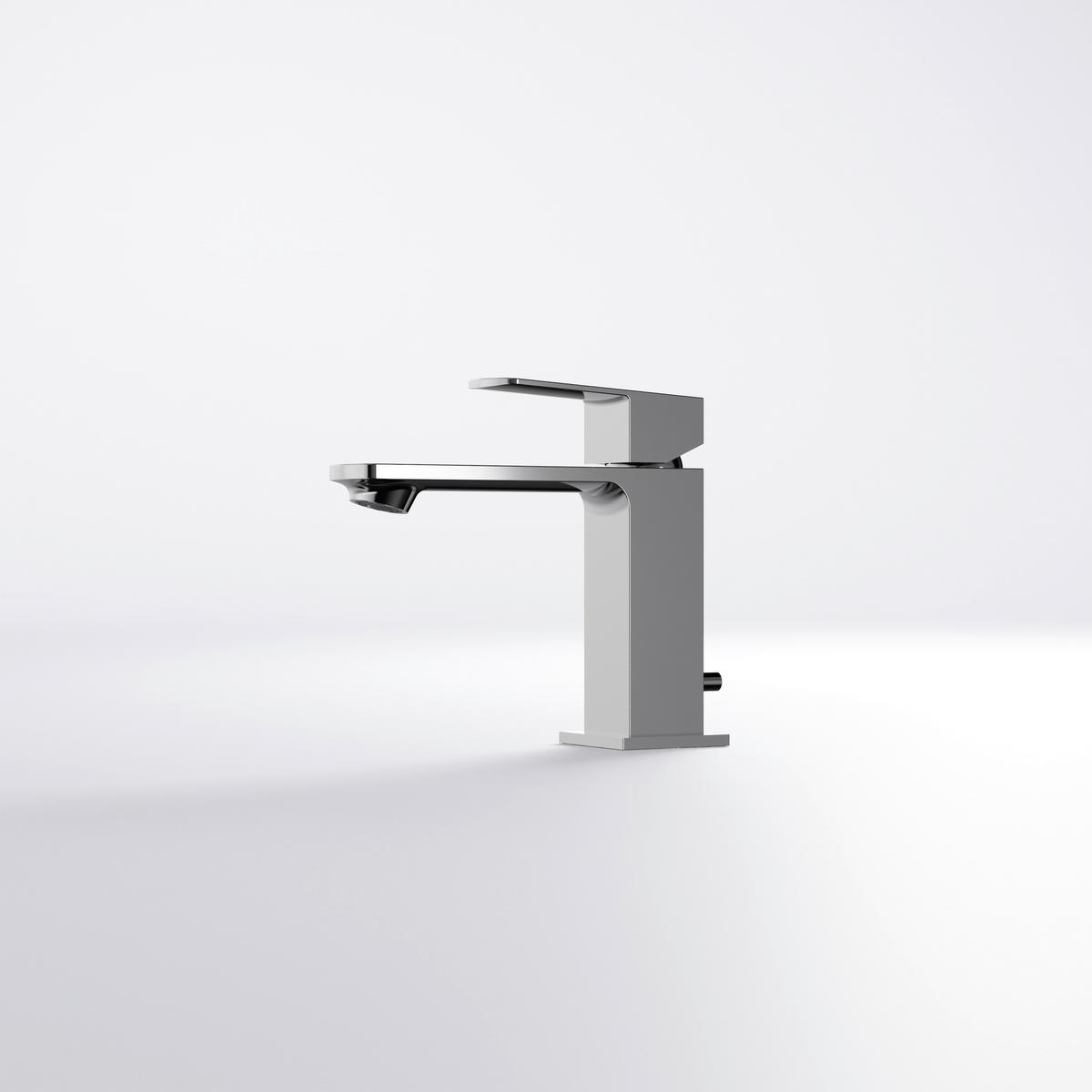 WASCHTISCHARMATUR 3,6/14,6/15,5 cm  - Chromfarben, MODERN, Metall (3,6/14,6/15,5cm)