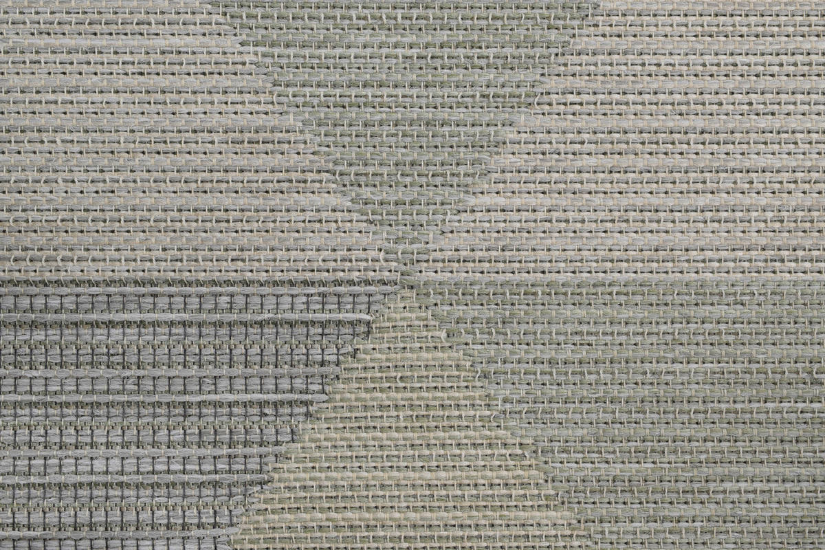FLACHWEBETEPPICH 80/150 cm Amalfi Creme, Grün, Hellgrün  - Creme/Hellgrün, Trend, Textil (80/150cm)