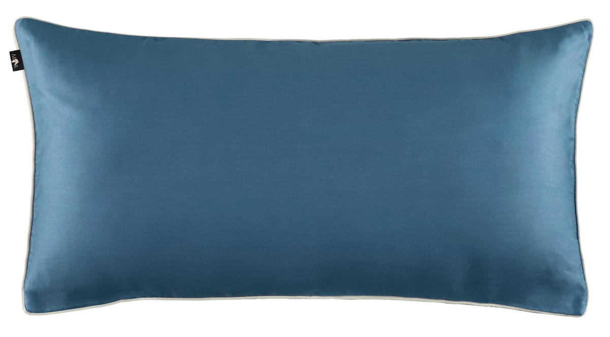 KISSENHÜLLEN-SET Marcel.Remus.Design - Palma blau 40/80 cm  - Blau, Design, Textil (40/80cm) - Marcel Remus