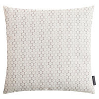 OUTDOOR-KISSENHÜLLE  Graphik  - Weiss/Creme, Basics, Textil (50/50cm)