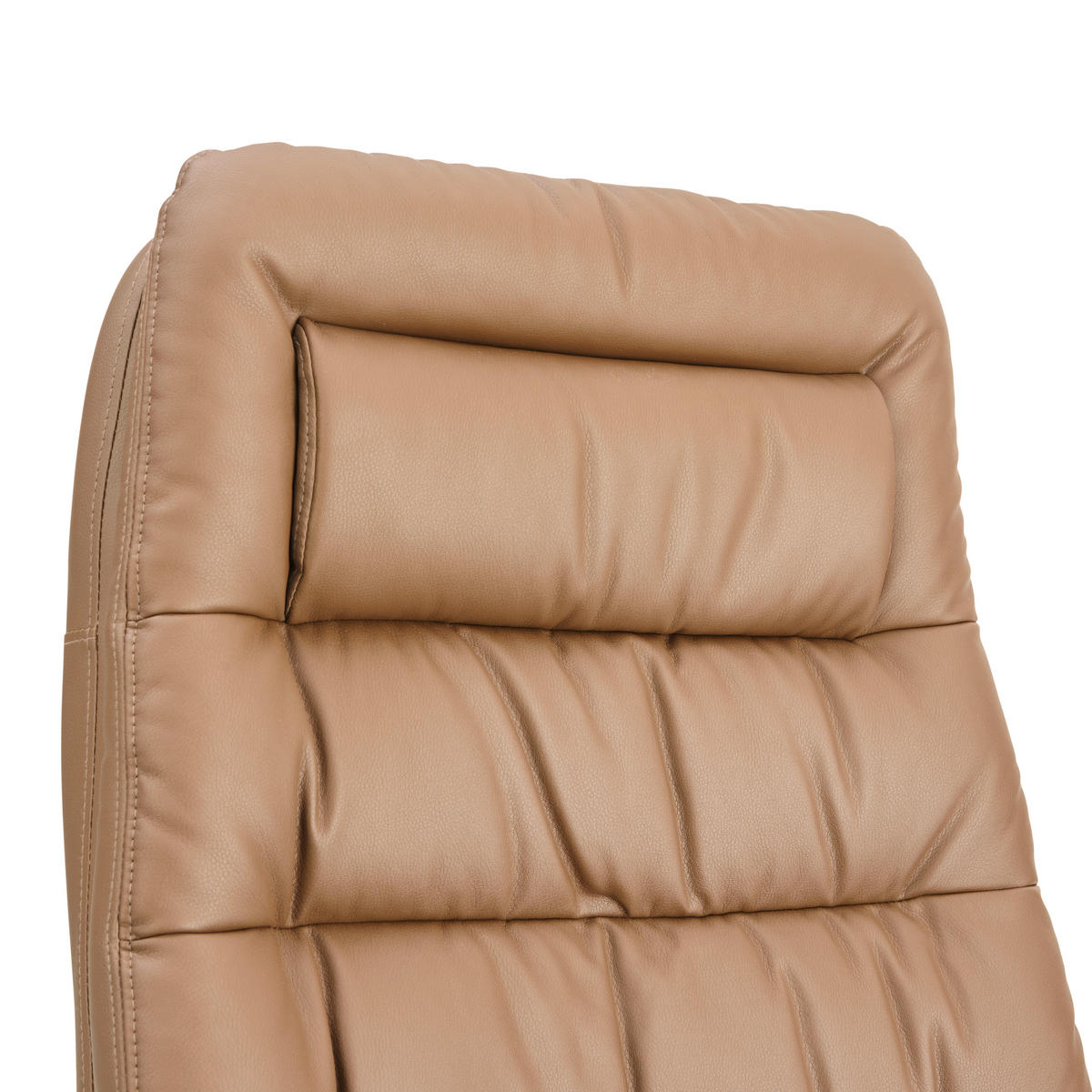 KANCELÁŘSKÉ KŘESLO, vzhled kůže, hnědá, černá - černá/hnědá, Moderní, textil/plast (67/113-122.5/78cm) - MID.YOU