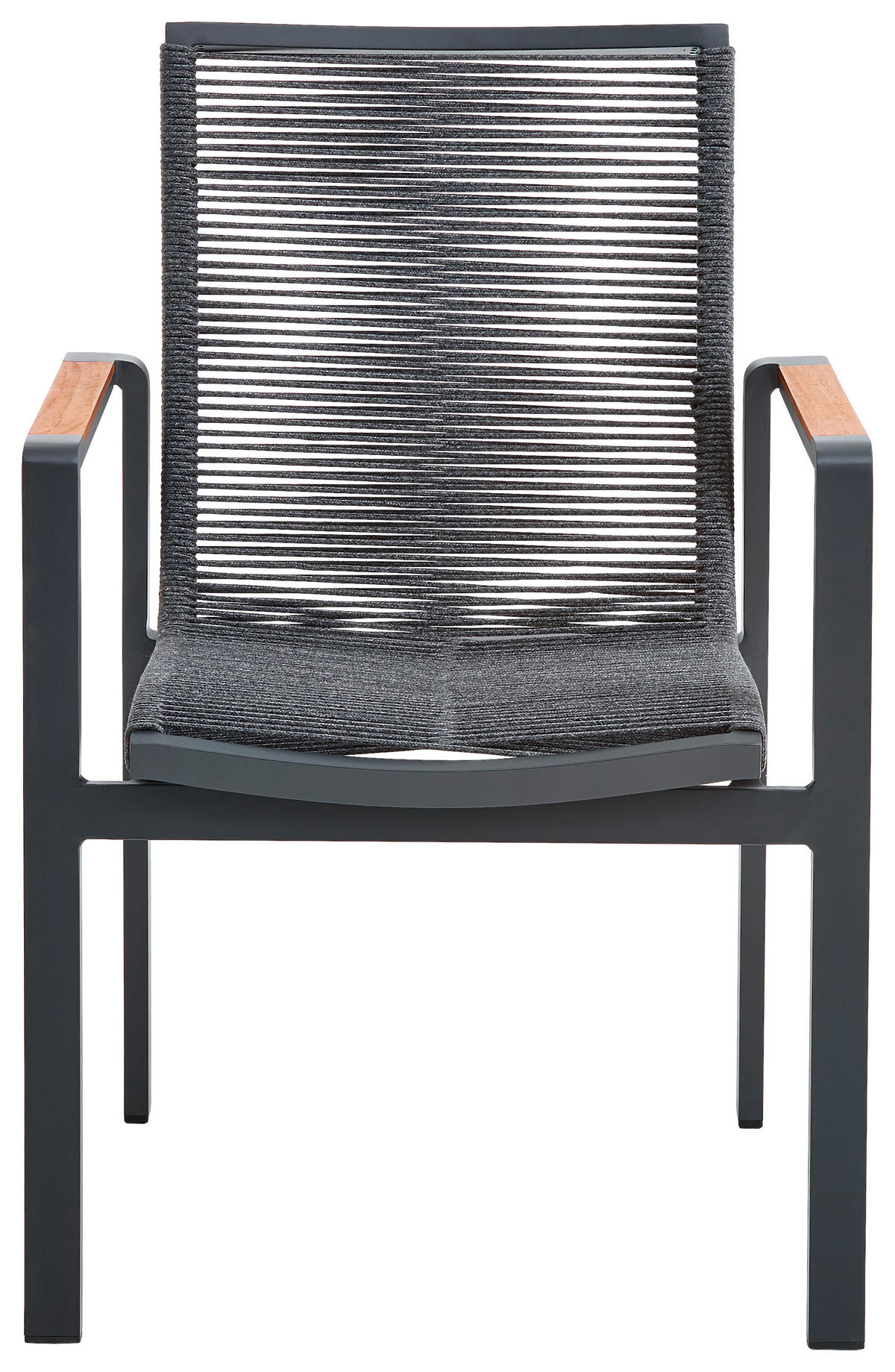 STOLICA SLOŽIVA  antracit, boje tikovine  drvo, metal, plastika, tekstil      - boje tikovine/antracit, Design, drvo/metal (65/88,5/60cm) - Amatio