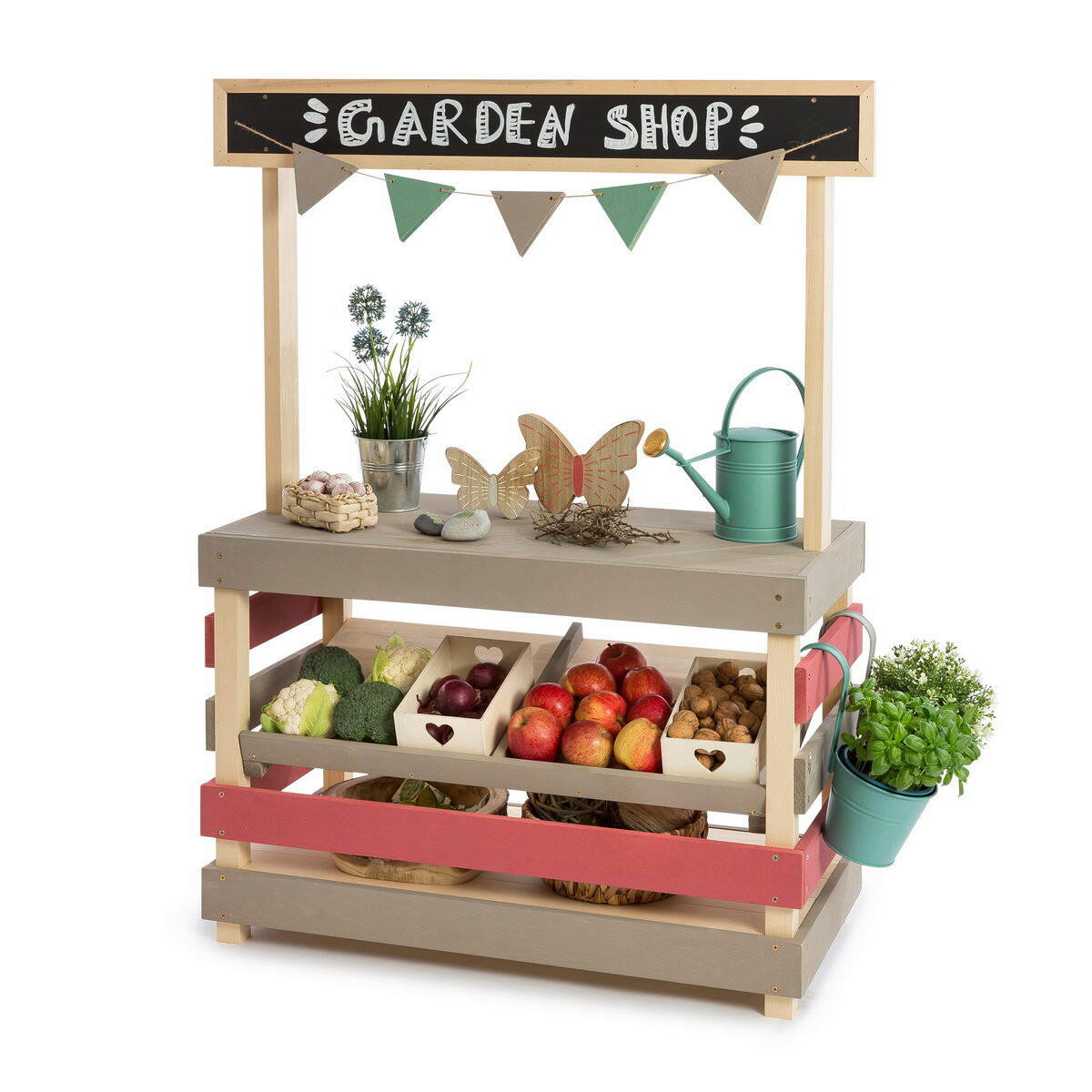 KAUFLADEN  - Altrosa/Naturfarben, Basics, Holz (90/40/115cm) - MUDDY BUDDY