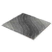 KOBEREC DO KOUPELNY,  - antracitová, Design, textil/plast (60/2/60cm) - Kleine Wolke
