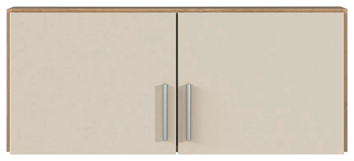 NASTAVEK ZA OMARO - barve aluminija, Moderno, umetna masa/leseni material (91/39/54cm) - Carryhome