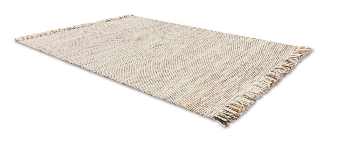 HANDWEBTEPPICH 70/140 cm Arina Beige rechteckig  - Beige, KONVENTIONELL, Textil (70/140cm) - Schöner Wohnen