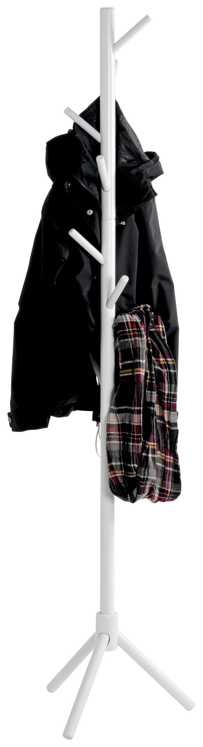 KLEIDERSTÄNDER in Weiß 43/174/43 cm   - Weiß, KONVENTIONELL, Holz (43/174/43cm)