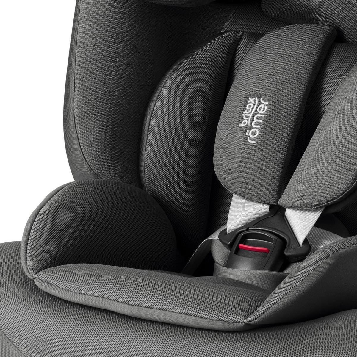 KINDERAUTOSITZ Advansafix Pro  - Dunkelgrau/Grau, Basics, Kunststoff/Textil (44/60/48cm) - Britax Römer