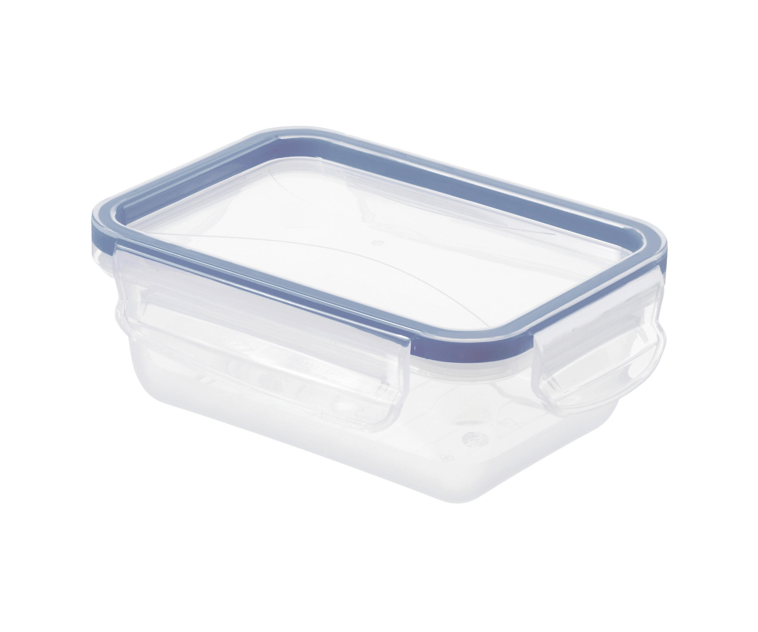 FRISCHHALTEDOSE CLIC & LOCK 0,5 L  - Blau/Naturfarben, Basics, Kunststoff (16,1/12/6cm) - Rotho