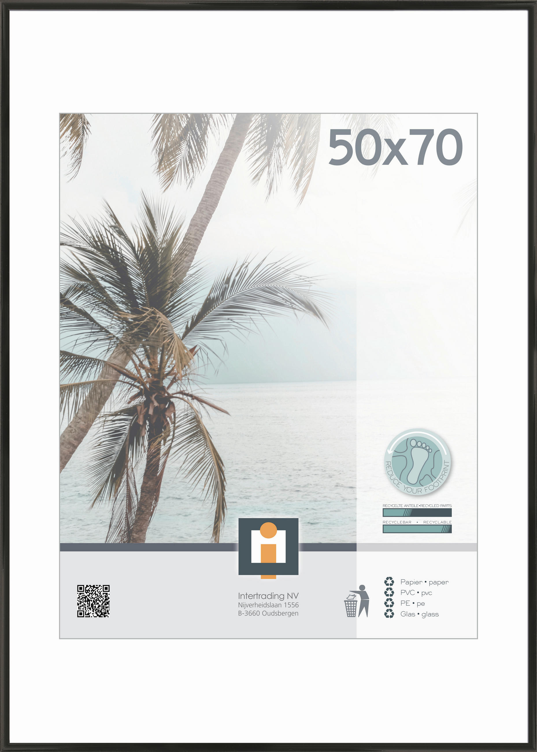 RÁM NA OBRAZY, 1 foto 50 cm x 70 cm