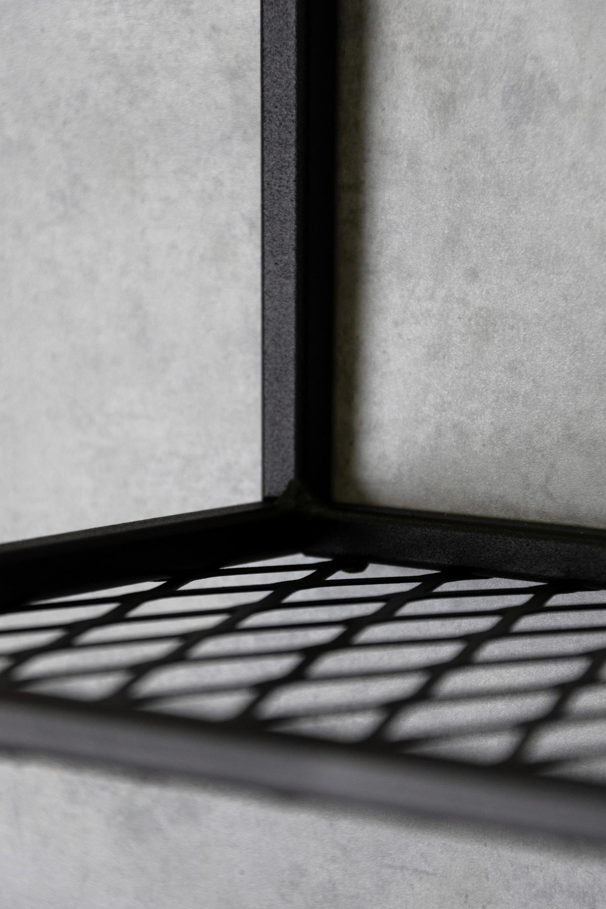 WANDREGAL  - Schwarz, Design, Metall (19/28/30cm)