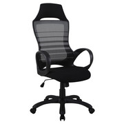 VRTLJIVI STOL les, kovina, umetna masa, tekstil siva, črna - siva/črna, Design, kovina/umetna masa (63/131/64cm) - Xora
