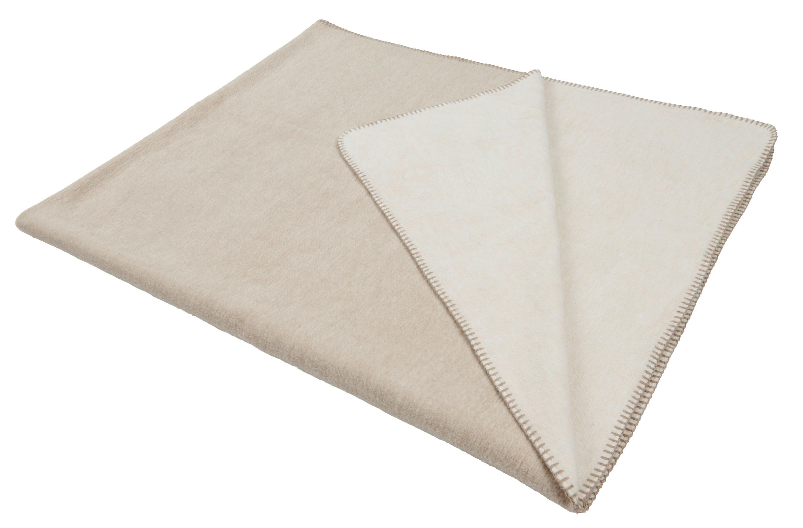 WOHNDECKE 150/200 cm  - Taupe/Beige, KONVENTIONELL, Textil (150/200cm) - Novel