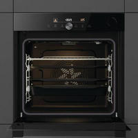 EINBAUHERD 742106  - Schwarz, Basics, Glas/Metall (59,5/59,5/56,4cm) - Gorenje