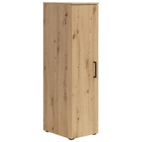 MEHRZWECKSCHRANK 30/115/40 cm  in Eiche Artisan  - Anthrazit/Schwarz, MODERN, Holzwerkstoff/Kunststoff (30/115/40cm) - Carryhome