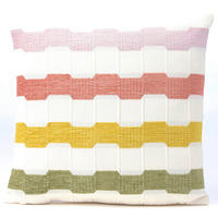 DEKORAČNÝ VANKÚŠ 50/50 cm - viacfarebná, Design, textil (50/50cm) - Novel