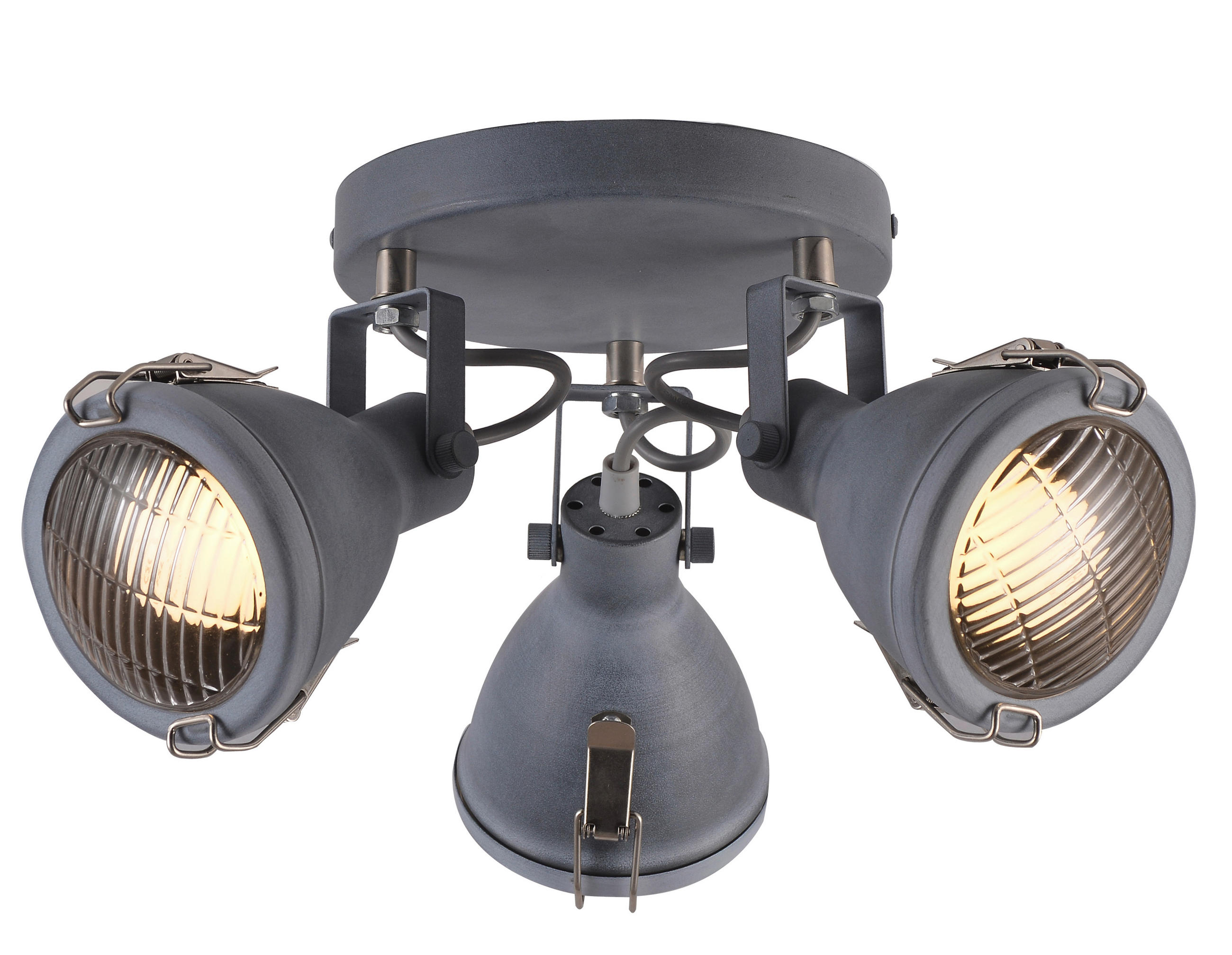SPOTLIGHT Crodo 39/39/19,5 cm   - grå, Trend, metall (39/39/19,5cm)