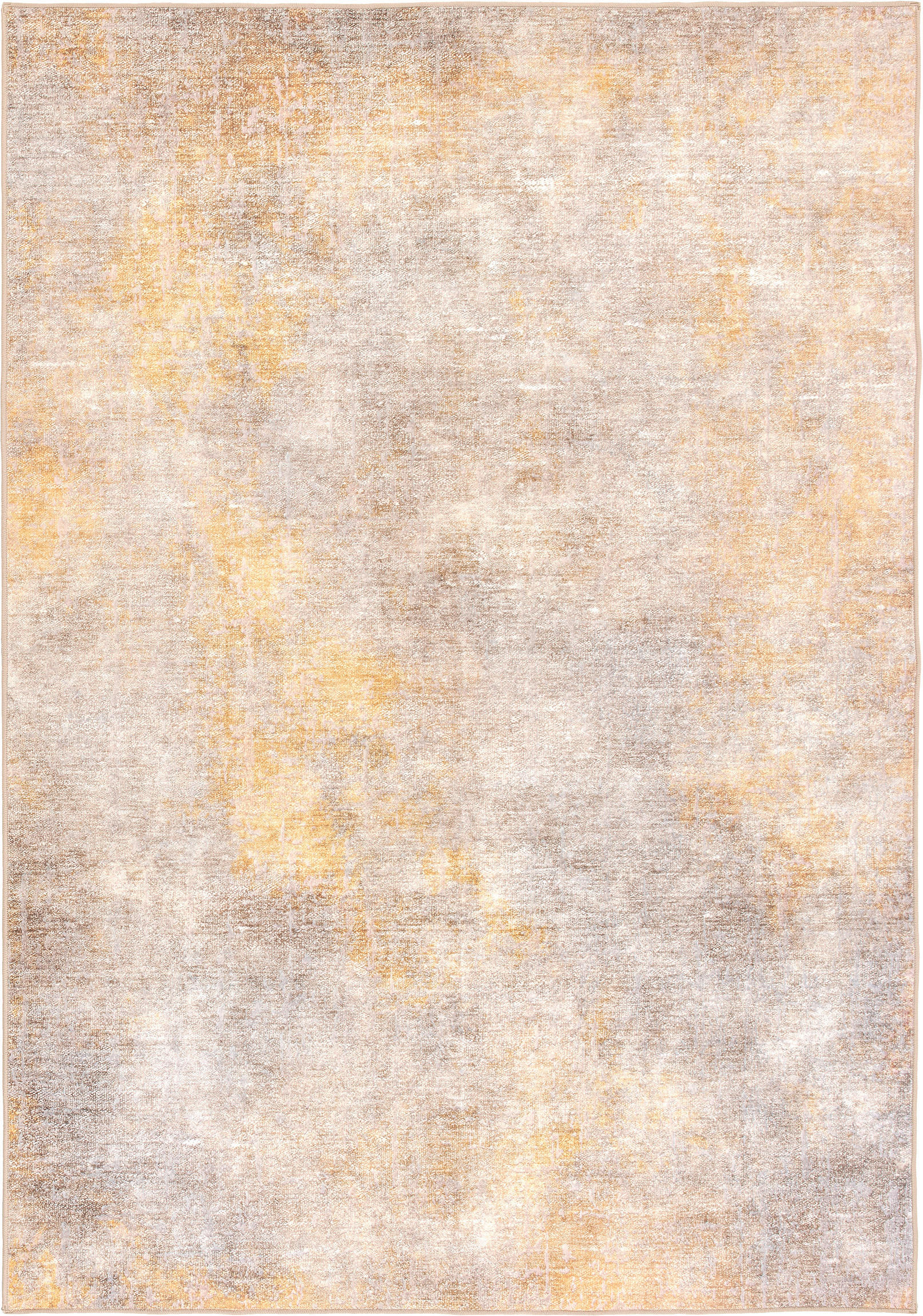 VINTAGE-TEPPICH 160/230 cm ONDEA ONIS, waschbar Taupe, Goldfarben, Greige rechteckig  - Taupe/Greige, Design, Kunststoff/Textil (160/230cm) - Lindorug