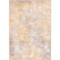 VINTAGE-TEPPICH 160/230 cm ONDEA ONIS, waschbar Taupe, Goldfarben, Greige rechteckig  - Taupe/Greige, Design, Kunststoff/Textil (160/230cm) - Lindorug