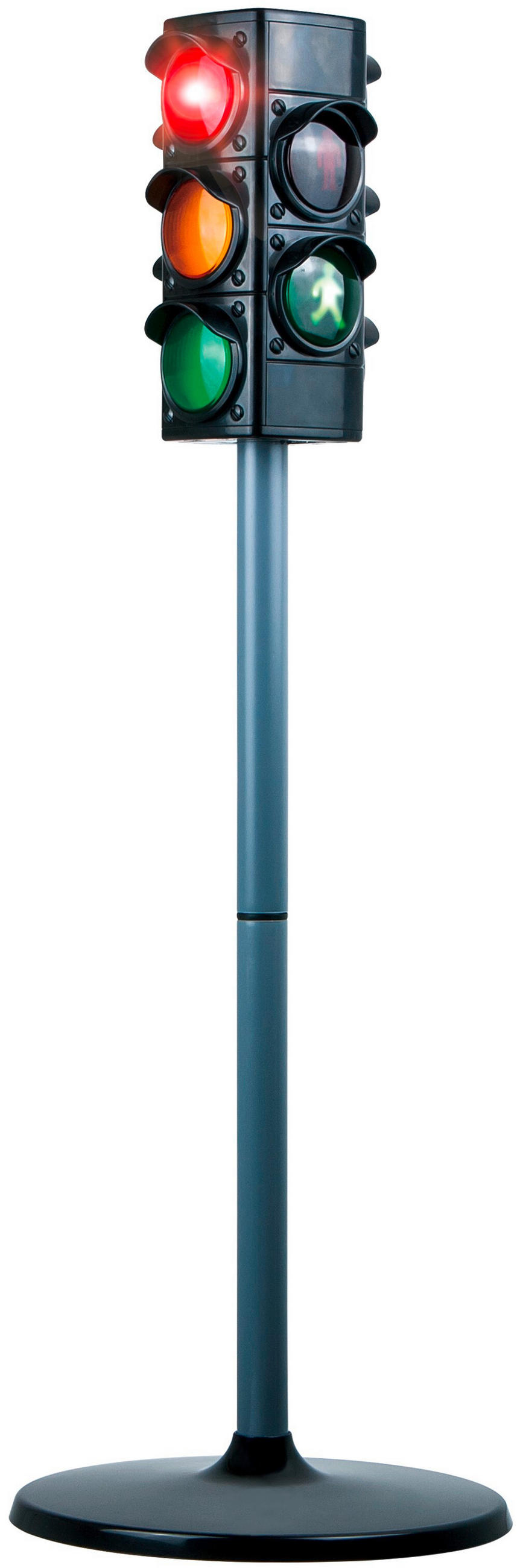 PROMETNI ZNAK - rumena/rdeča, Basics, umetna masa (75cm)
