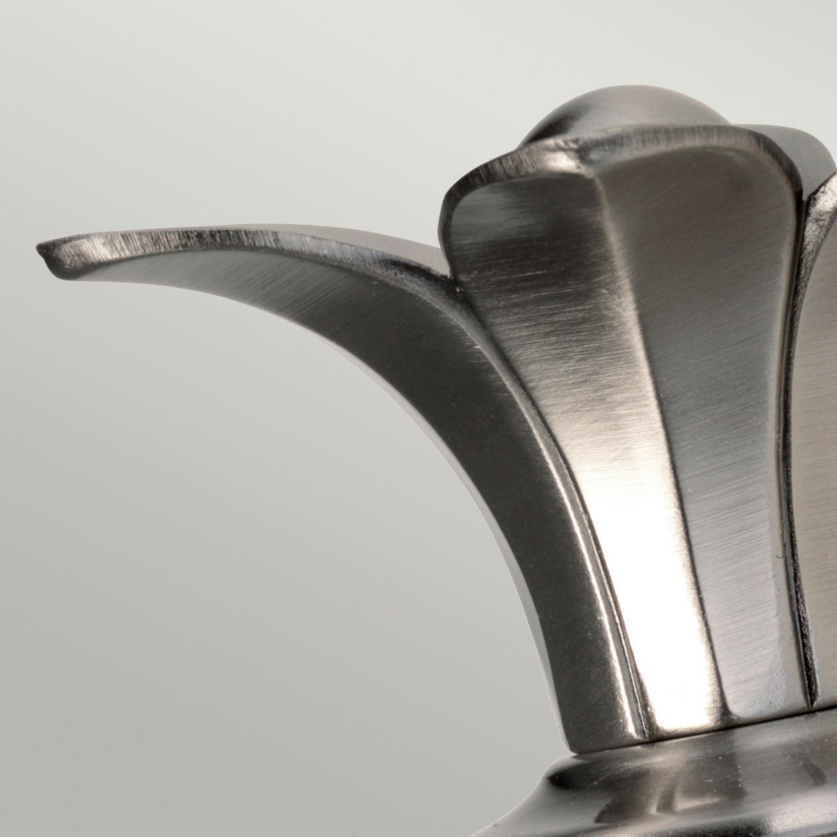 BADEZIMMER-WANDLEUCHTE HK Plant Bath PL 22/12,4/16.5 cm   - Nickelfarben, LIFESTYLE, Glas/Metall (22/12,4/16.5cm) - Elstead Lighting