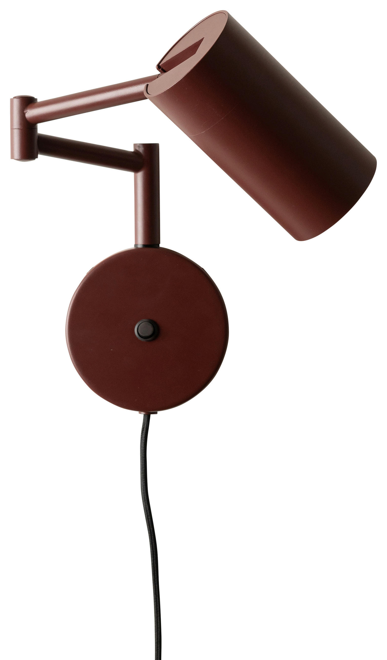 VÄGGLAMPA It's about RoMi 33/27 cm   - bordeaux, Design, metall (33/27cm) - It's about Romi