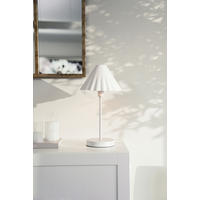 TISCHLEUCHTE 21.8/41.5 cm   - Weiß/Hellgrün, Basics, Papier/Metall (21.8/41.5cm) - Osram
