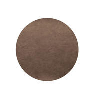 TISCHSET Vegan Leather Kunststoff Braun 38 cm  - Braun, Basics, Kunststoff (38cm) - ASA