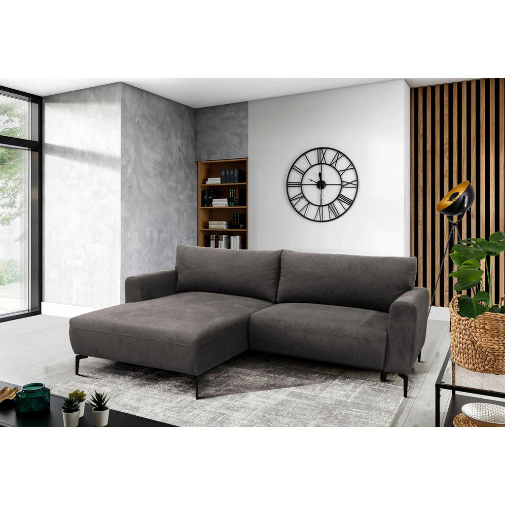 MID.YOU ROHOVÁ SEDAČKA, textil, hnedá
