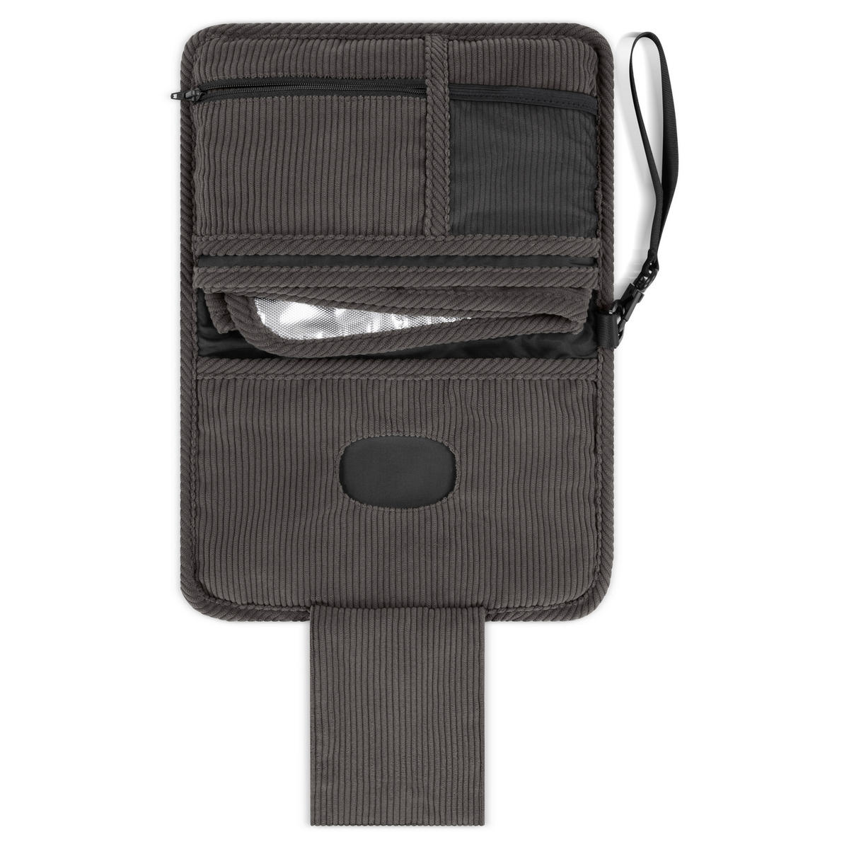 WICKELTASCHE Organizer Multi  - Dunkelgrau, Basics, Textil (4/25/18cm) - ABC Design