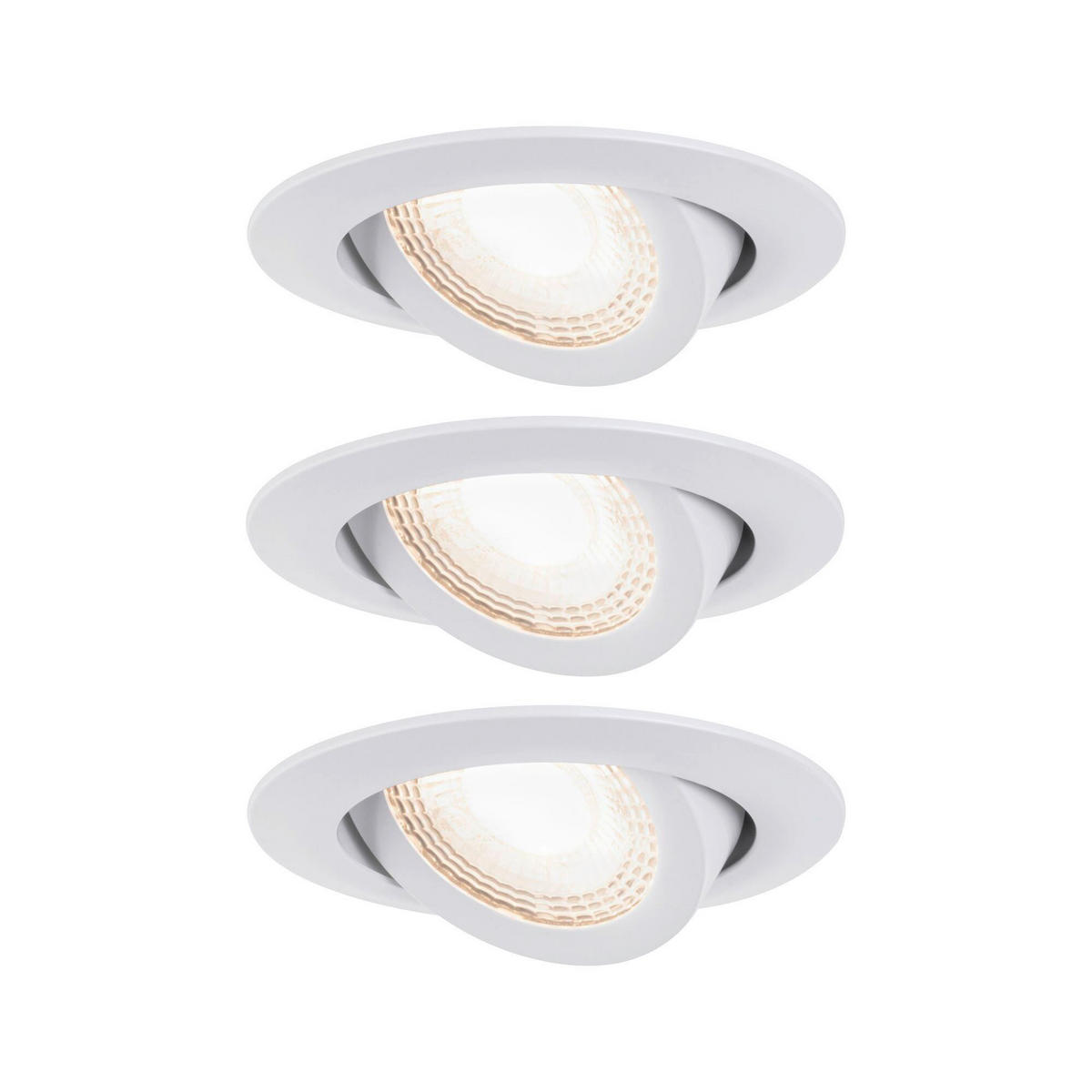 LED-DECKENLEUCHTE 8,2 cm  - Weiß, Basics, Kunststoff (8,2cm) - Paulmann