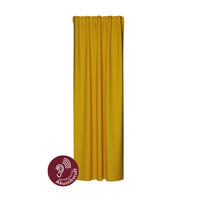 FERTIGVORHANG blickdicht  - Senfgelb, Basics, Textil (140/245cm) - Fuggerhaus