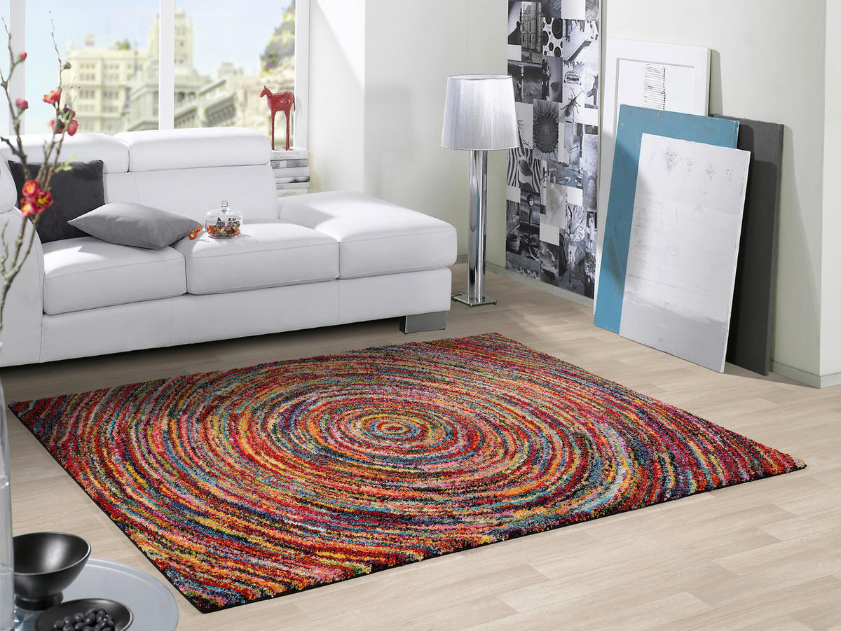 TKANÝ KOBEREC, 140/200 cm, vícebarevná - vícebarevná, Trend, textil (140/200cm) - Novel