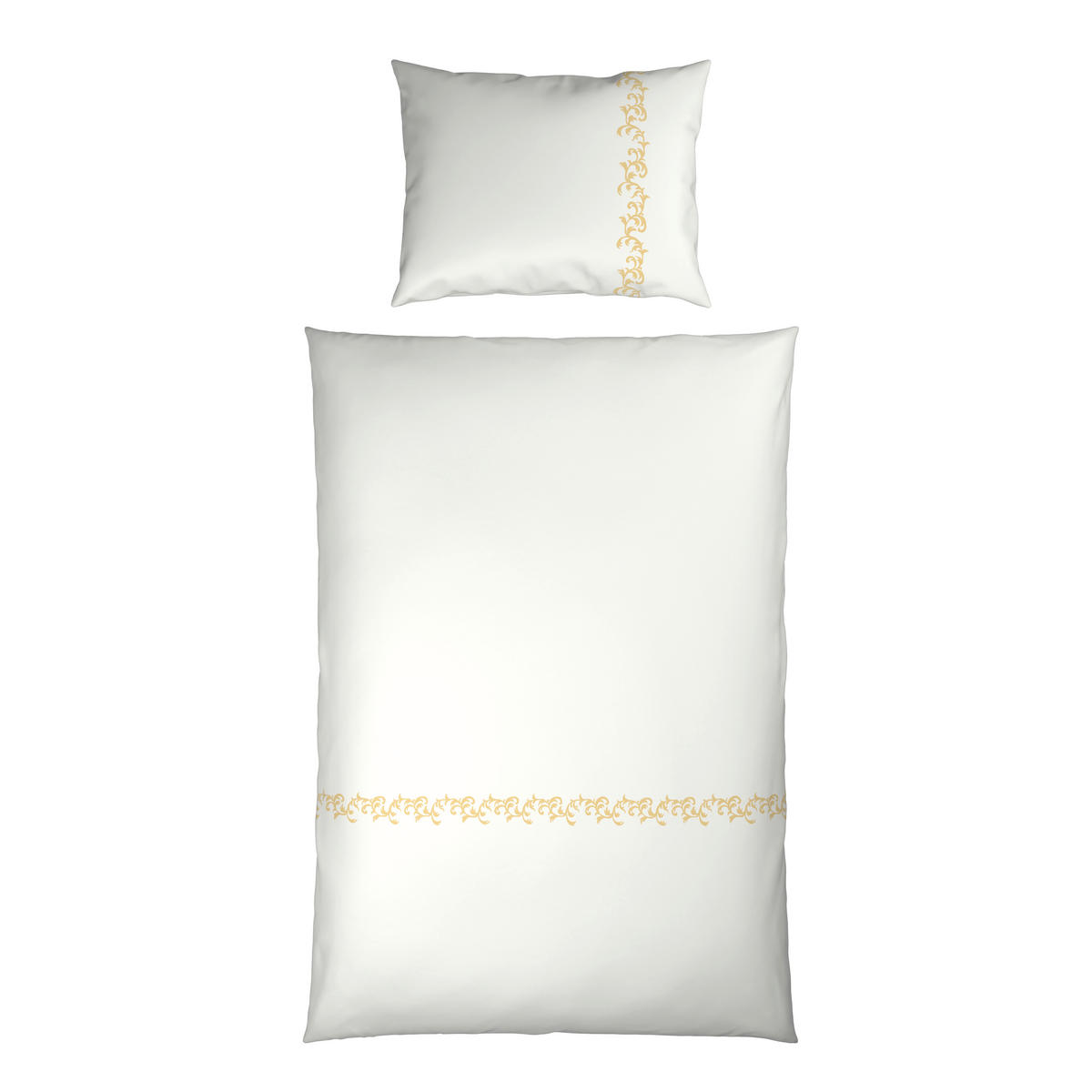 OBOUSTRANNÉ POVLEČENÍ, satén, bílá, 140/200 cm - bílá, textil (140/200cm) - Esposa
