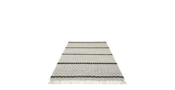 HANDWEBTEPPICH 160/230 cm Sylt Creme - Creme, Natur, Textil (160/230cm) - Linea Natura