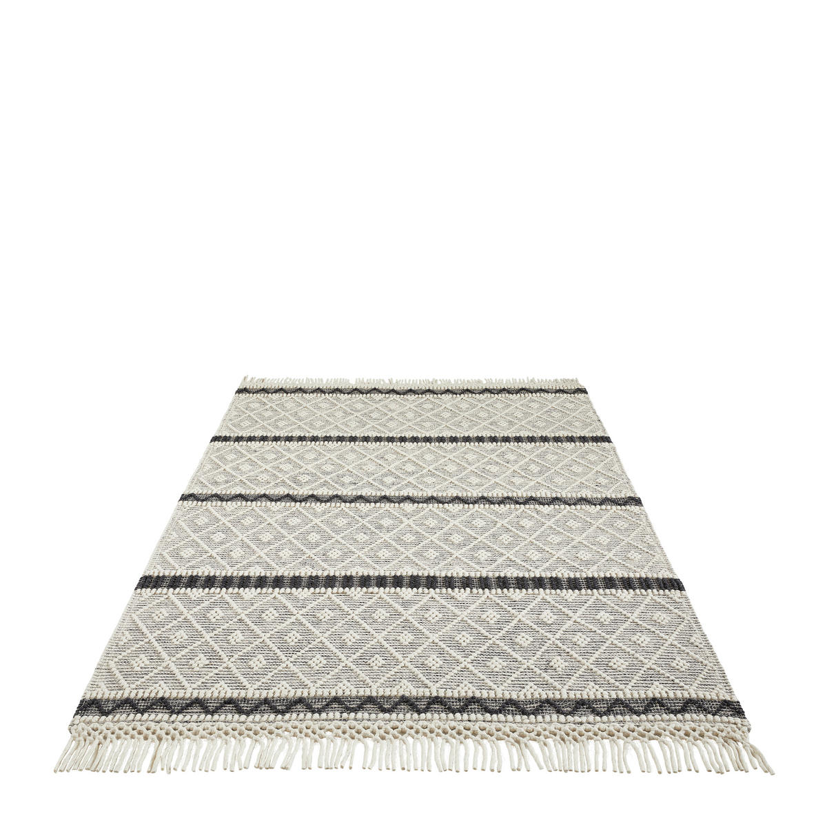 HANDWEBTEPPICH 160/230 cm Sylt Creme  - Creme, Natur, Textil (160/230cm) - Linea Natura