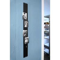 MAGNETTAFEL  - Schwarz, Basics, Metall (70/6/0.1cm)
