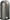 ABFALLSAMMLER KICKMASTER 33 L  - Graphitfarben/Schwarz, Basics, Kunststoff/Metall (37,5/69cm) - Wesco