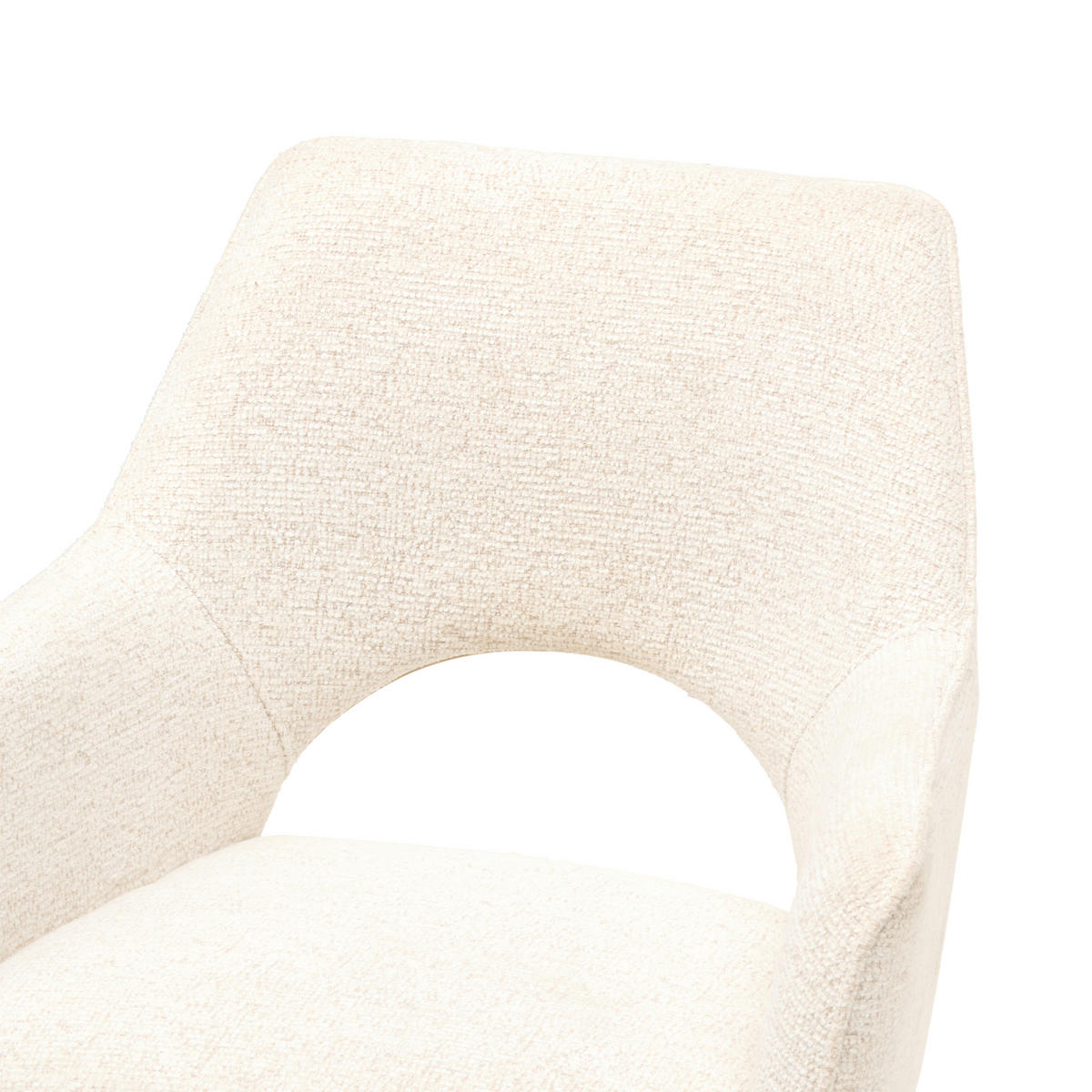 OTOČNÁ STOLIČKA, tkaná textília, čierna, béžová - čierna/béžová, Modern, kov/textil (59/83-90/61,5cm) - MID.YOU