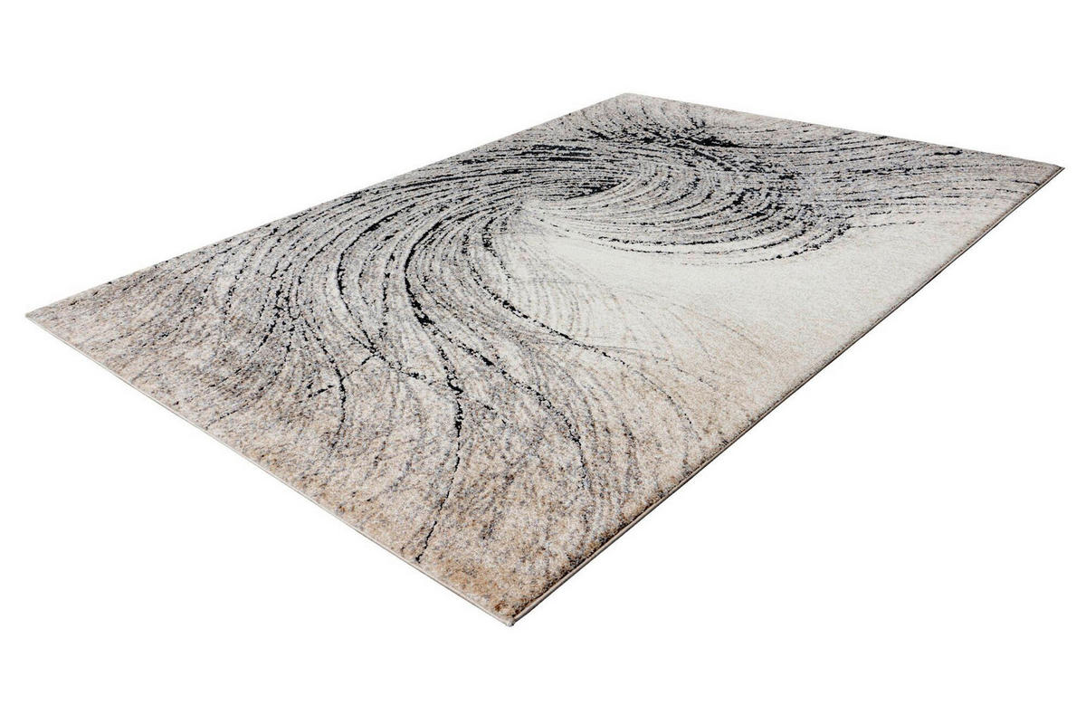 FLACHWEBETEPPICH 60/110 cm Grau rechteckig  - Grau, Basics, Textil (60/110cm) - Kayoom