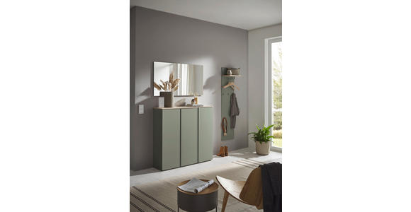 WANDSPIEGEL 120/65/2 cm    in rechteckig  - Klar, Design, Glas/Holzwerkstoff (120/65/2cm) - Voleo